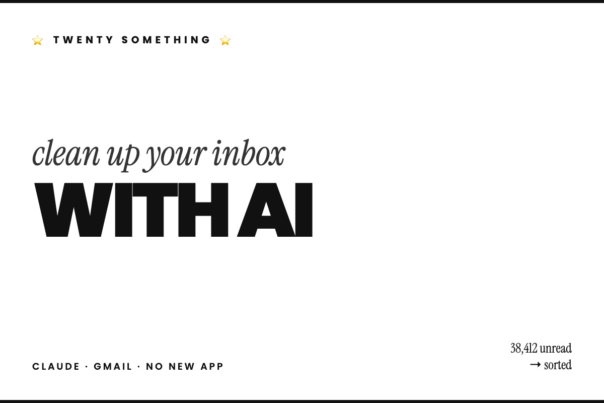 How to clean up your inbox with AI